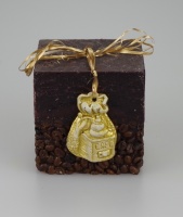 Luxury Coffee scented decorative square Candle